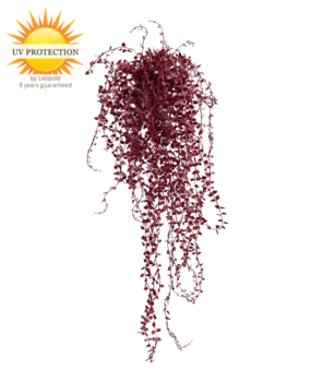 Buiten kunsthangplant Callisia burgundy uv-proof Buiten kunsthangplant Callisia burgundy uv-proof