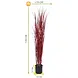 Ornamental artificial red grass 120 cm UV Ornamental artificial red grass 120 cm UV