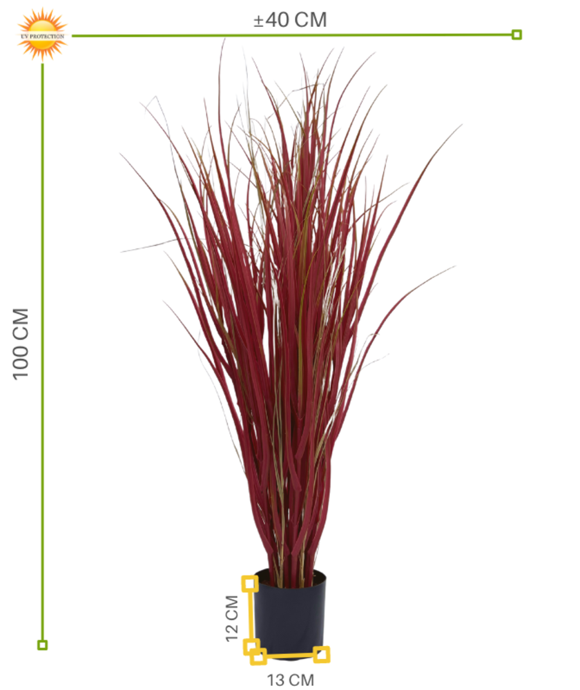 Artificial Ornamental Grass 100cm UV