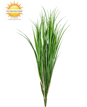 Buiten kunst Rietgras Deluxe 105cm UV groen Buiten kunst Rietgras Deluxe 105cm UV groen