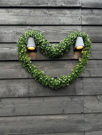 Outdoor Artificial Boxwood Garland 180cm UV-protection