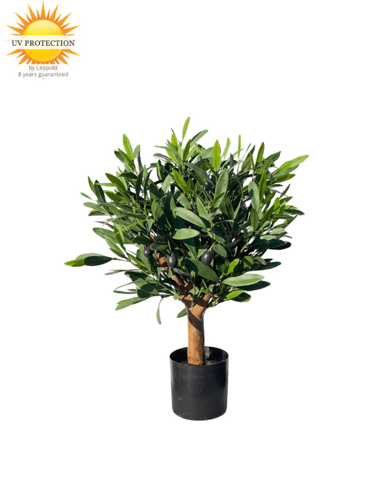 Kunst Olijfboompje 40cm UV op ministam voor Buiten