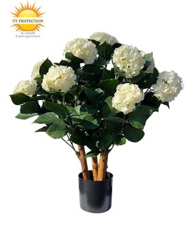 Artificial Hydrangea white 80cm uv Artificial Hydrangea white 80cm uv