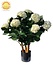 Artificial Hydrangea white 80cm uv