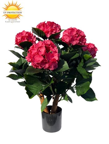 Buiten Kunst Hortensia roze L 65cm UV bestendig Buiten Kunst Hortensia roze L 65cm UV bestendig
