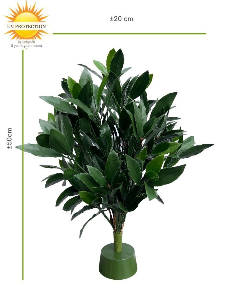 Outdoor artificial Laurel plant 50cm UV Outdoor artificial Laurel plant 50cm UV