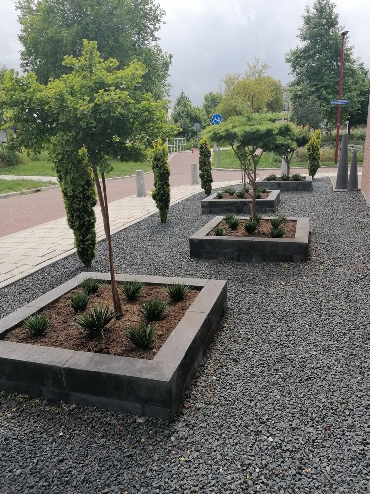 Lage Kunstgras boeket 30 cm UV