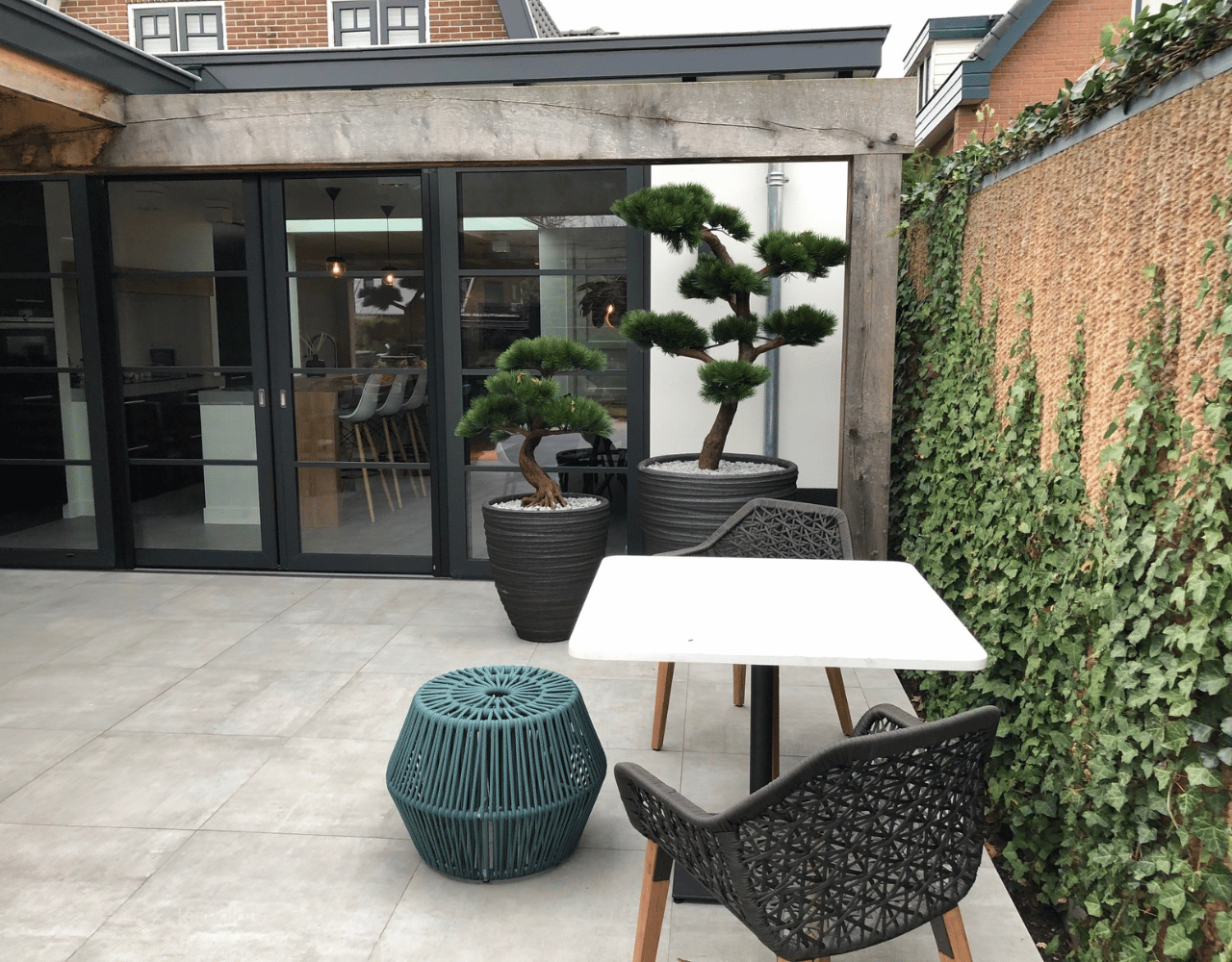 Artificial outdoor Bonsai Pinus tree 80 cm with 5 levels UV protected Artificial outdoor Bonsai Pinus tree 80 cm with 5 levels UV protected