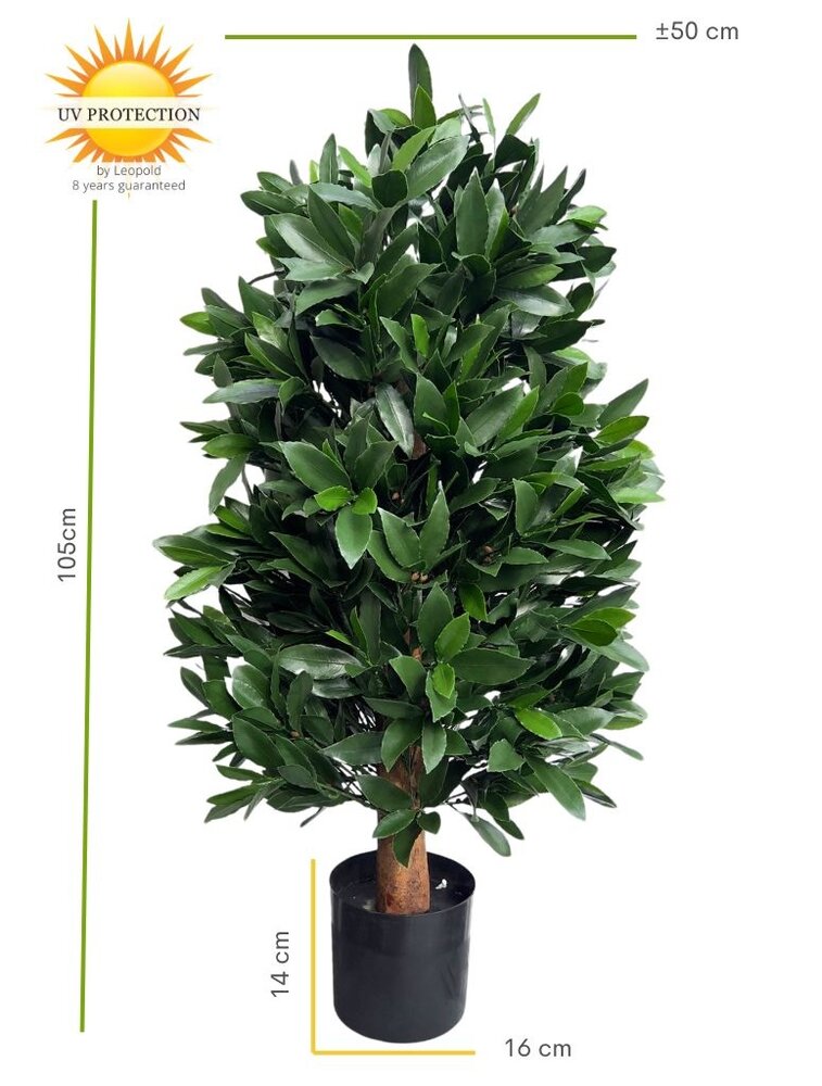 Outdoor artificial Laurel tree 105cm UV Outdoor artificial Laurel tree 105cm UV