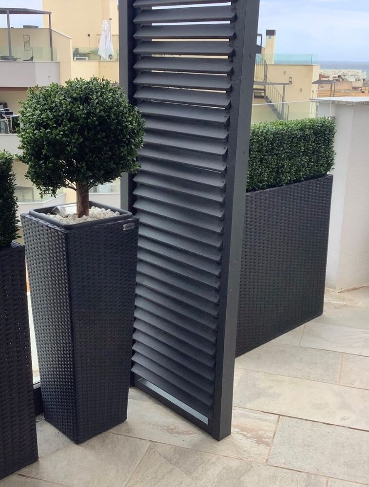 UV Kunst buxus heg 35x80cm UV Kunst buxus heg 35x80cm