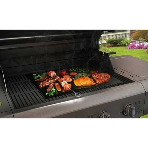 Grill mat - For oven and BBQ - Set of 2