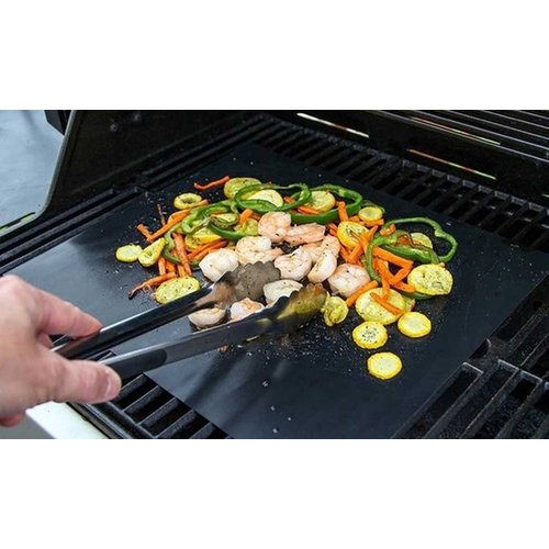 Grill mat - For oven and BBQ - Set of 2