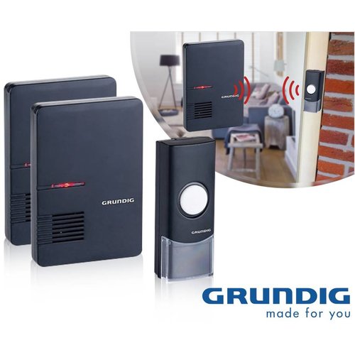 Grundig Grundig - Doorbell Incl. receiver - Single & Double