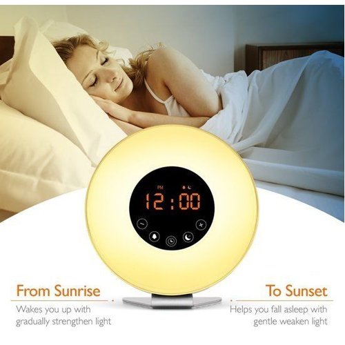 Grundig Grundig Wake-up light - color changing with fm radio