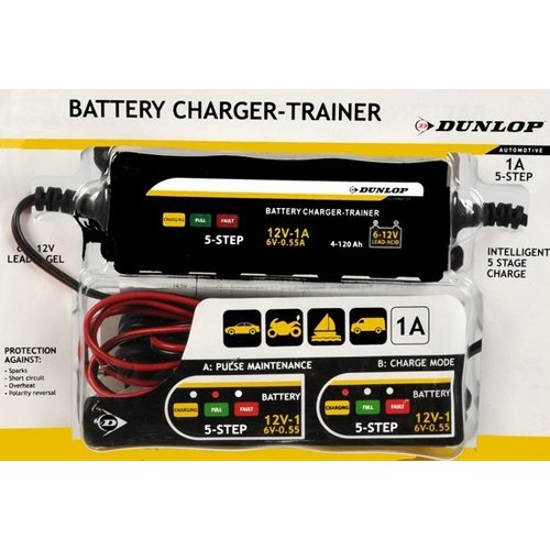 Dunlop Dunlop Car battery charger