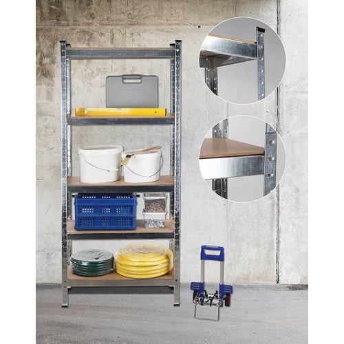 Sturdy shelving cabinet - Metal - 175 cm