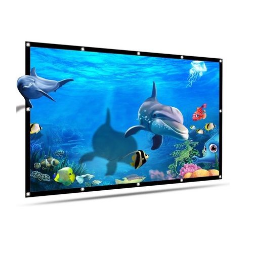 Projection screen 100 inch