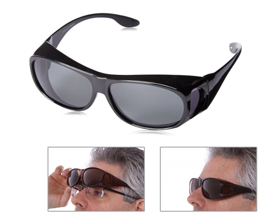 Denali Matte Black/Gray Fit Over Sunglasses – Dynamic Labs