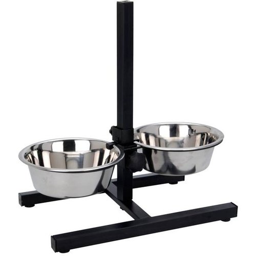 Dog food bowl set 2x 1800 ml