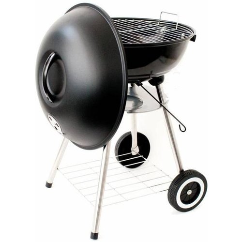 Dome barbecue on wheels