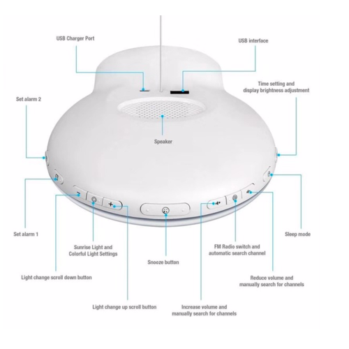 Parya Wake up light (NEW)