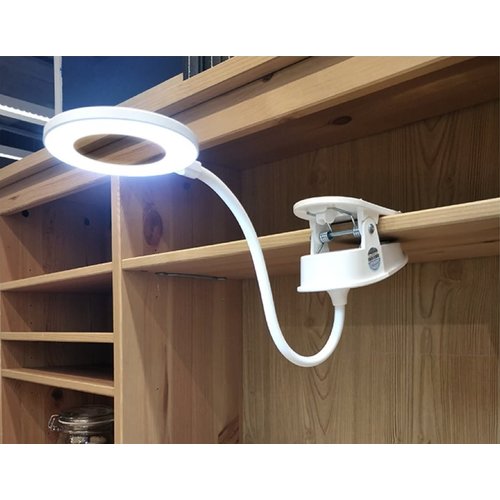 Parya Official - LED Desk lamp - With clamp - White