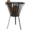 Fire basket - Round - Ø 38 cm - Black