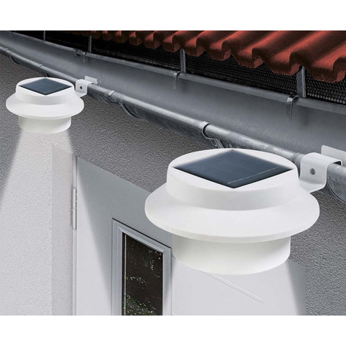 Grundig Grundig - Solar fence and roof gutter lamp