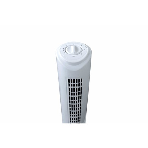 Tower fan - 79 cm height - 3 modes - white