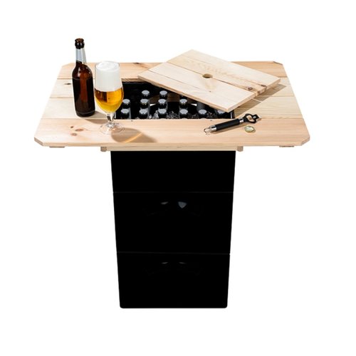 Beer box - Wooden tabletop