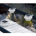 Pro Garden Progarden - Solar fence and roof gutter lamp - set of 2