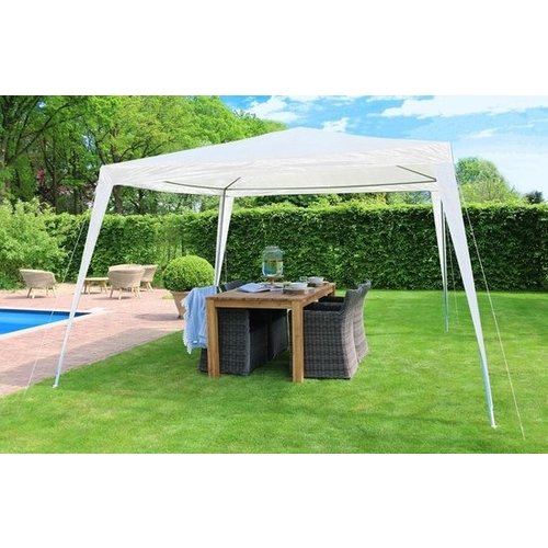 Lesli Living Partytent - In Wit  & Antraciet