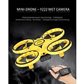 Mini Drone - Y222 - With camera and remote control - Yellow