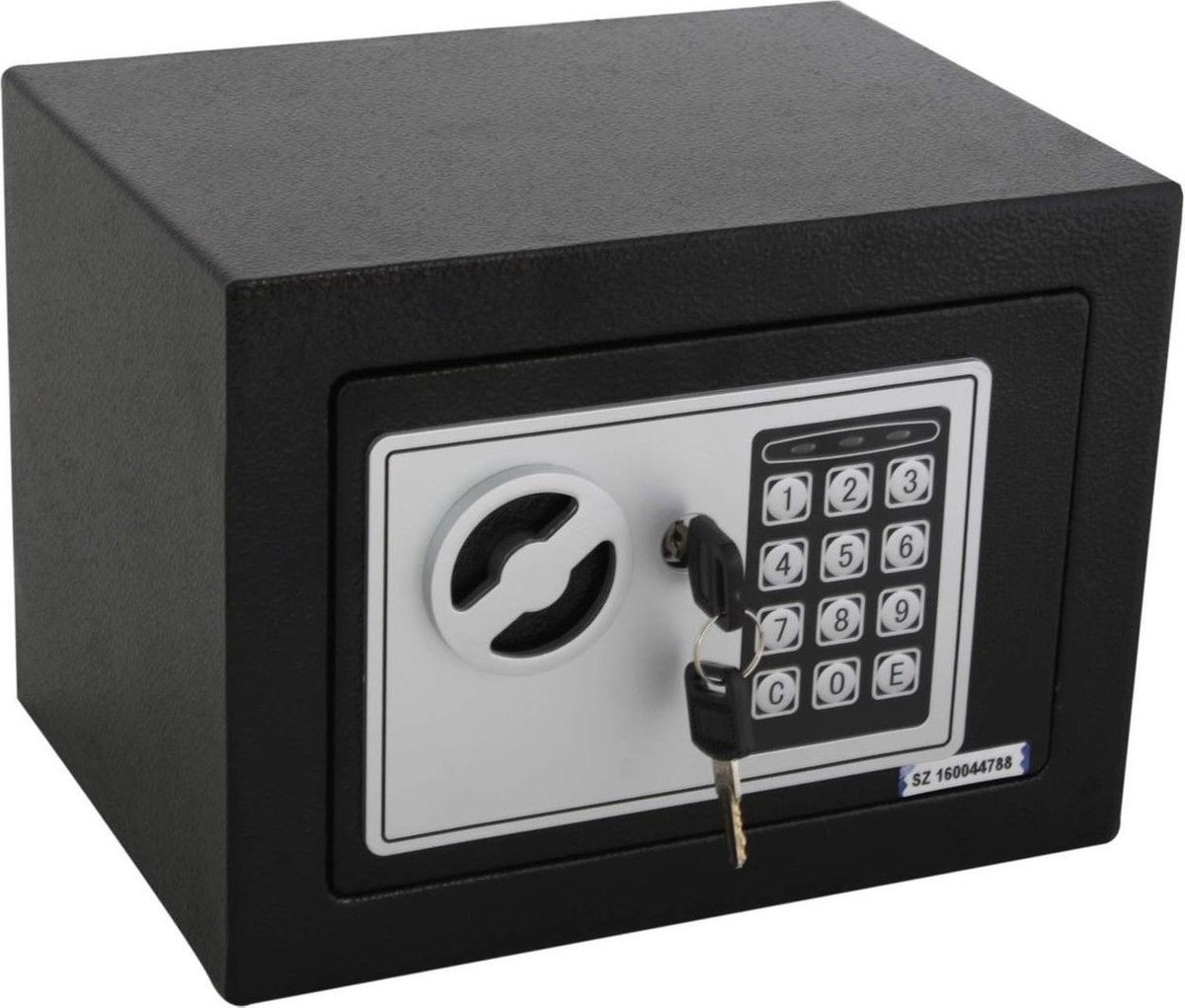 Tresor Digitale kluis zwart met elektrisch cijferslot