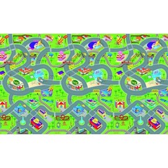 Eddy Toys play mat - traffic - 120 x 100 x 0.3 cm - eva foam