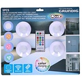 Grundig Grundig - Draadloze multi-color LED lampen set incl. afstandsbediening (5-delig)