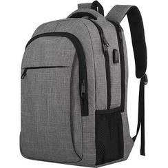 33L Backpack with 15.6 Inch Laptop Compartment - Splashproof Anti-theft Backpack With USB