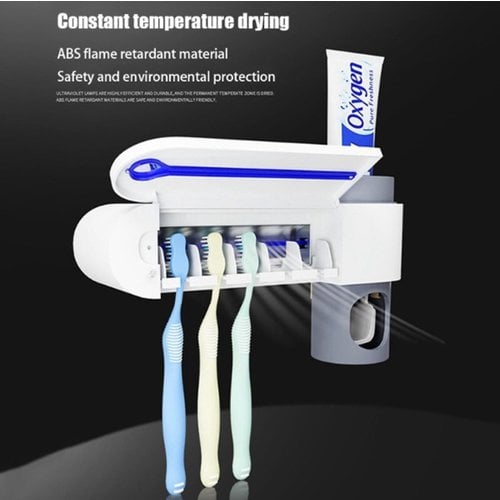 Antibacterial UV Toothbrush Sterilizer