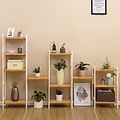 Wooden Bamboo Bathroom Rack