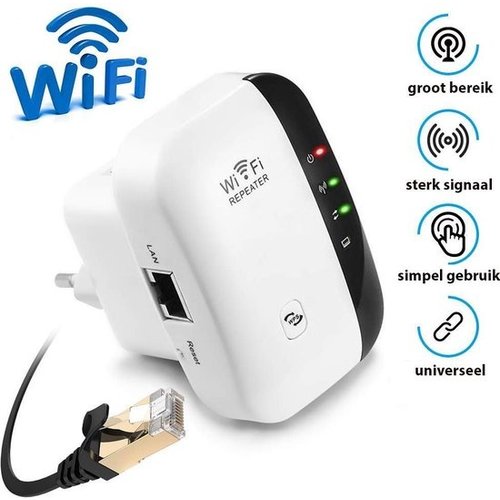 Wifi repeater - Signal Amplifier - Wireless & Wired