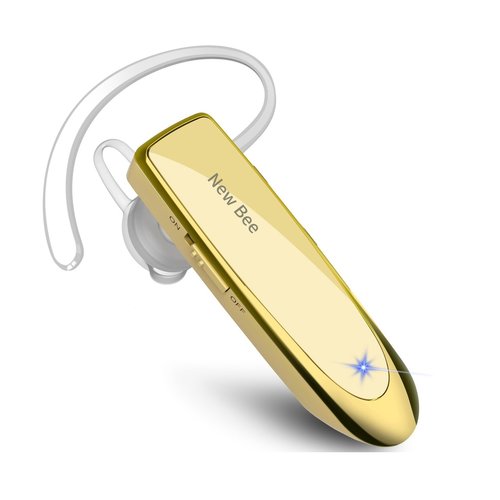 New Bee - Wireless headset - Bluetooth 5.0 - Noise cancelling - Gold