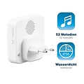 Eaxus - Wireless Doorbell - 2-Piece - White