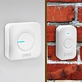 Eaxus - Wireless Doorbell - 2-Piece - White