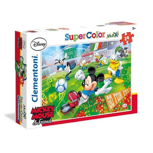 Clementoni - Puzzle - Mickey Mouse - 24 pieces