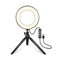 Parya Official - LED Ringlight - Met Telefoonhouder - 40 cm