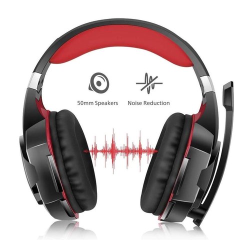 Kotion Each Kotion Each - G2000 Gaming Headset - Zwart/Rood