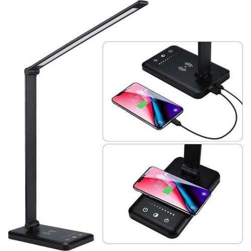 Parya Official - LED Desk Lamp - Wireless Charging For Phone