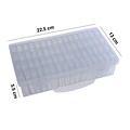 Diamond Painting Storage Box - Sorting box with 64 compartments - Including sticker sheet