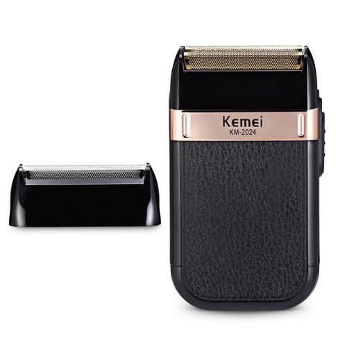 Kemei - KM2024 - Shaver - Pocket size - Gold & Black
