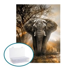 Parya Official - Diamond Painting - With box - Elephant